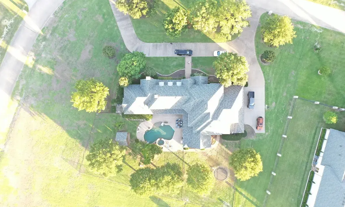 New shingle roof installation on a home in Round Lake Park